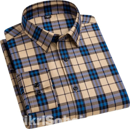 সেরা মানের সাশ্রয়ী দামে Men's Full Sleeve Casual Check Shirt